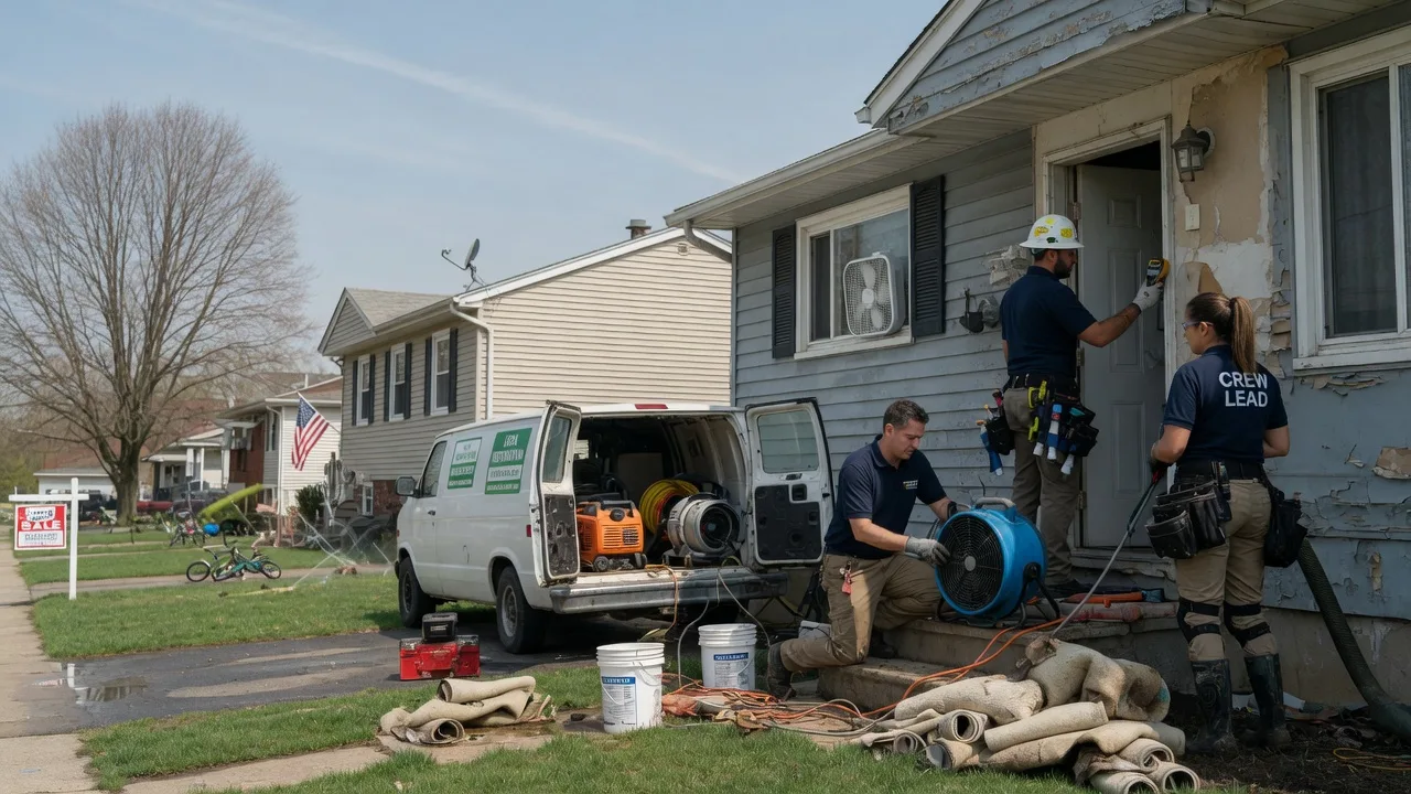Flood Cleanup in Downs, KS near me